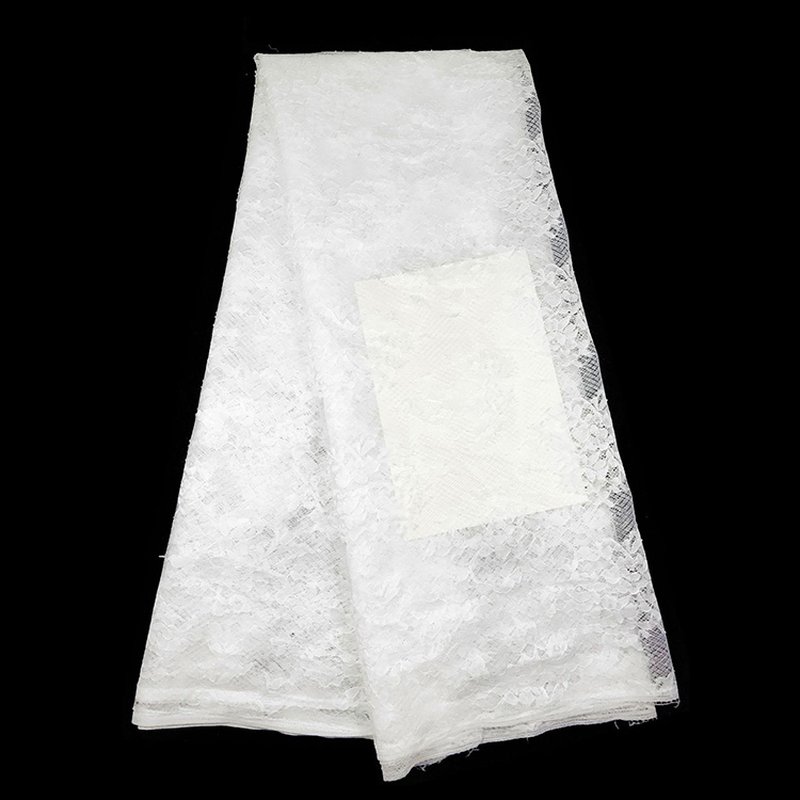 Dress Cutwork Curtain Nylon Lace Fabric for Women's Wear Wholesale Sup 10